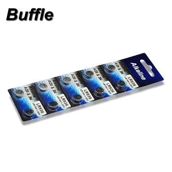 10pcs/lot Buffle AG9 1.55 V Assista Moeda Bateria 394 L936 LR45 194 Cartão Eletrônico Instalado Baterias de Lítio Célula de Botão